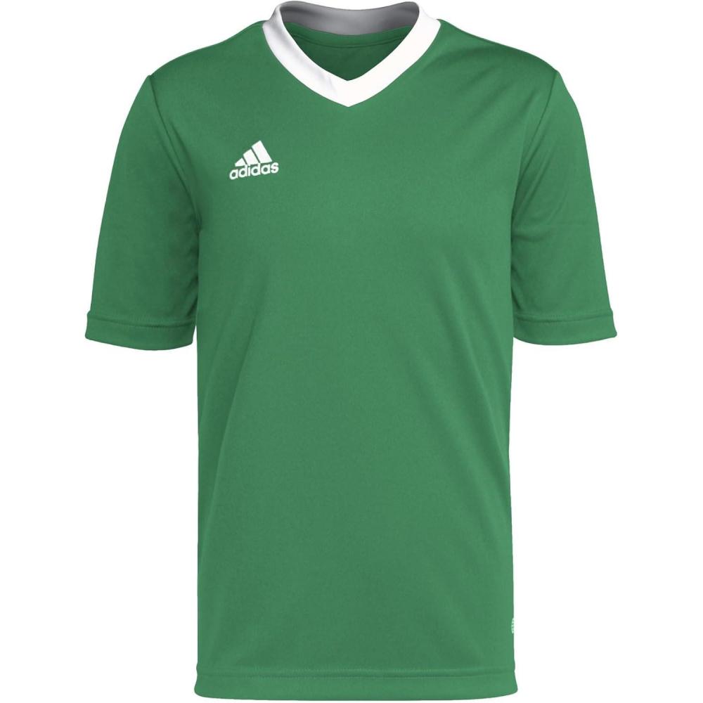 imageadidas Kids Entrada 22 JerseyTeam GreenWhite