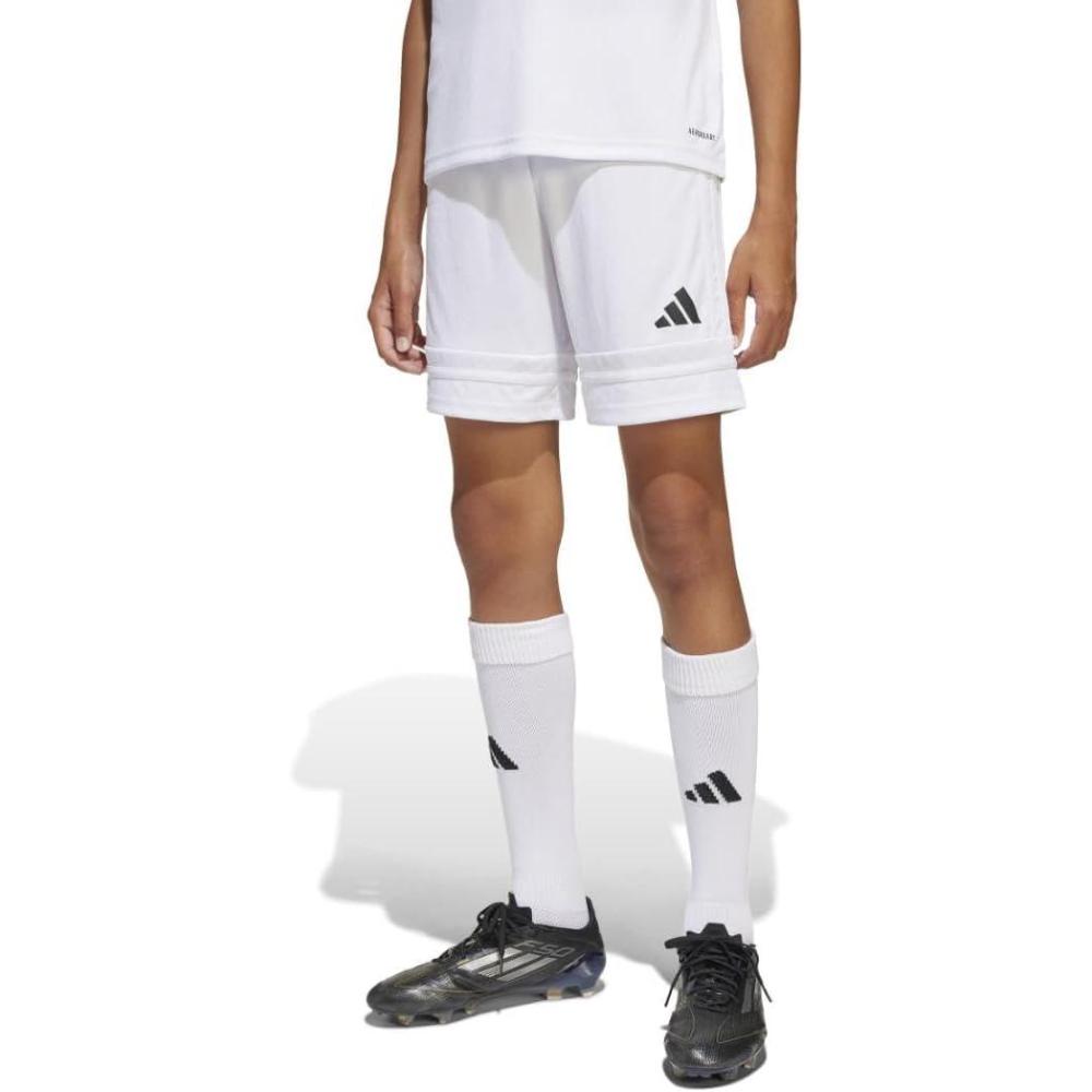 imageadidas Kids Squadra 25 ShortsWhiteWhiteBlack