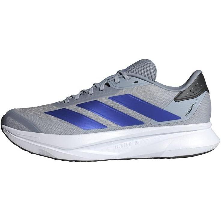 imageadidas Mens Duramo SL 2 Running ShoeHalo Silver Lucid Blue Grey Two
