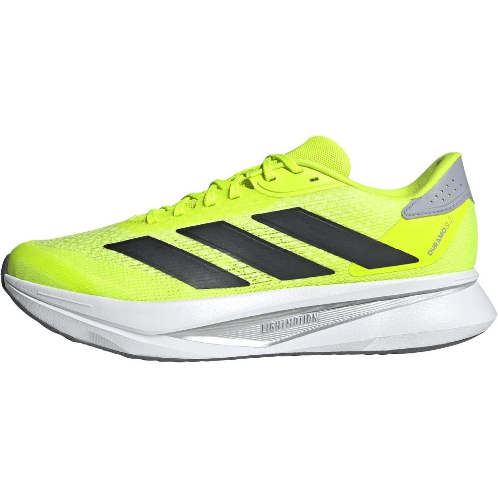 imageadidas Mens Duramo SL 2 Running ShoeLucid Lemon Core Black Halo Silver