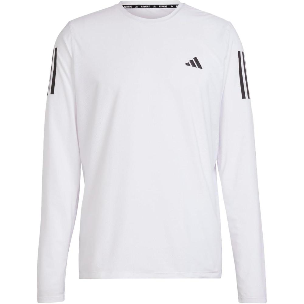 imageadidas Mens Own The Run Long Sleeve TShirtWhite