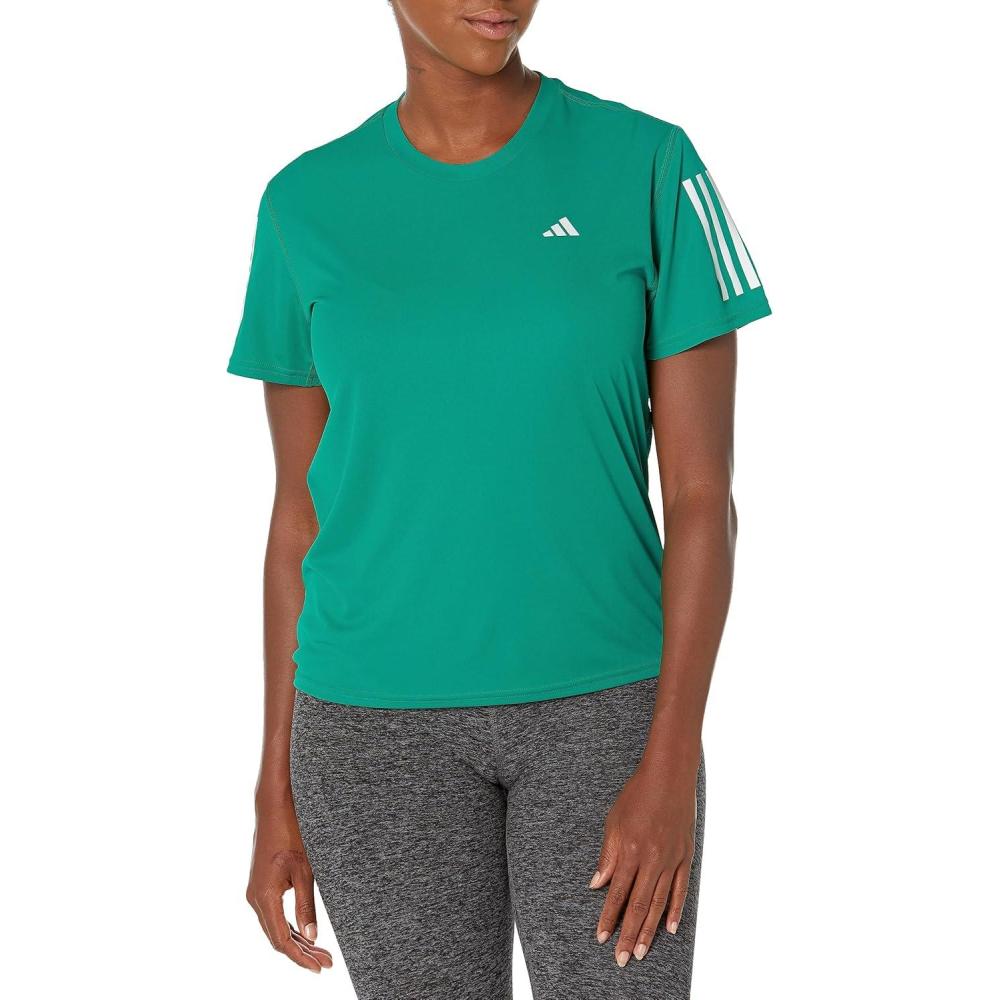 imageadidas Womens Own The Run TeeCourt Green
