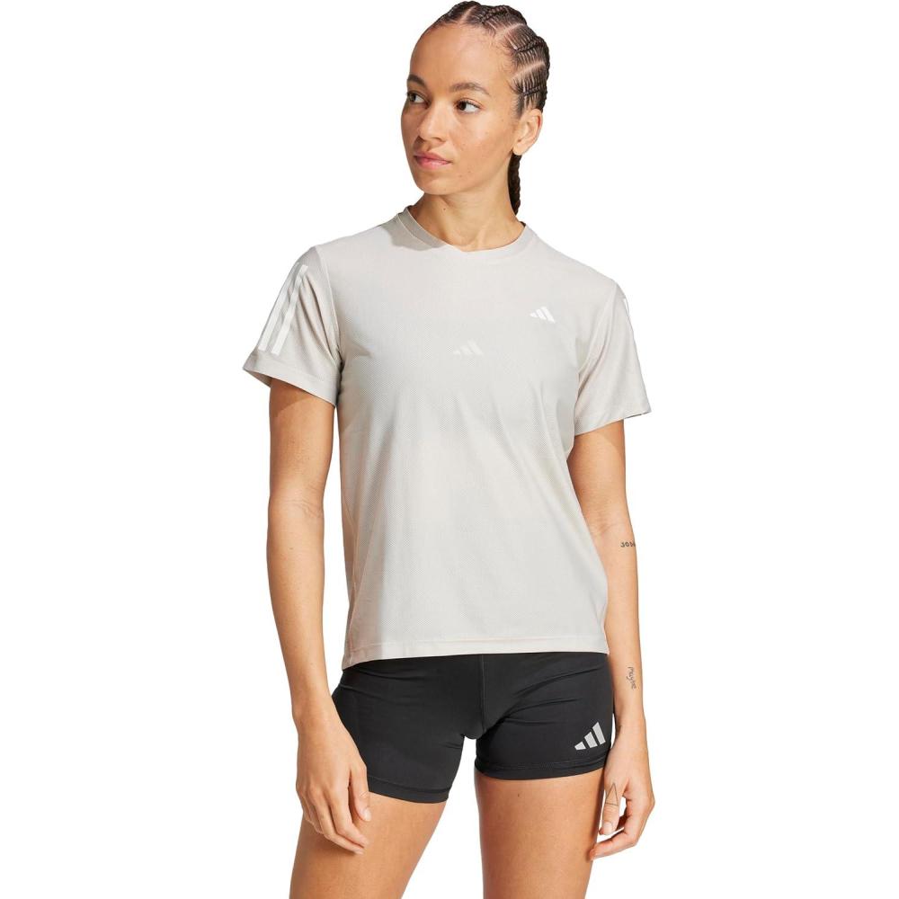 imageadidas Womens Own The Run TeeWonder Alumina