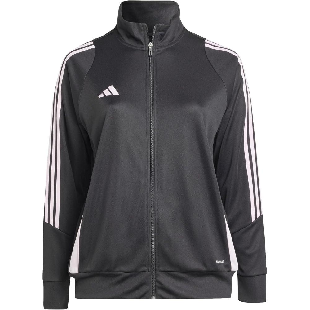 imageadidas Womens Tiro 24 Training JacketBlackClear Pink