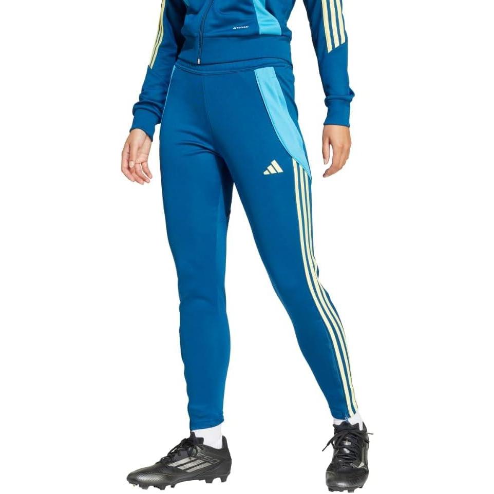 imageadidas Womens Tiro 24 Training PantsMarinePearl Citrine