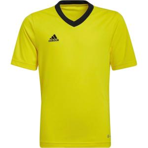 adidas Kids’ Entrada 22 Jersey(Team Yellow/Black)