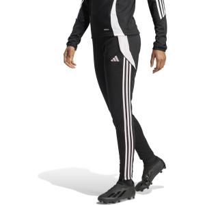 adidas Womens Tiro 24 Training Pants(Black/Clear Pink)