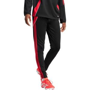 adidas Womens Tiro 24 Training Pants(Black/Pure Ruby)