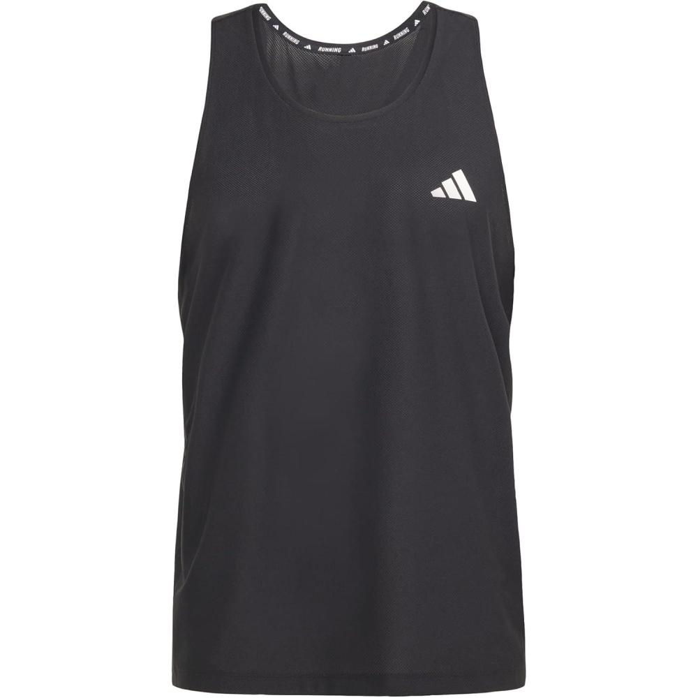 imageadidas Mens Own The Run Tank TopBlackBlack