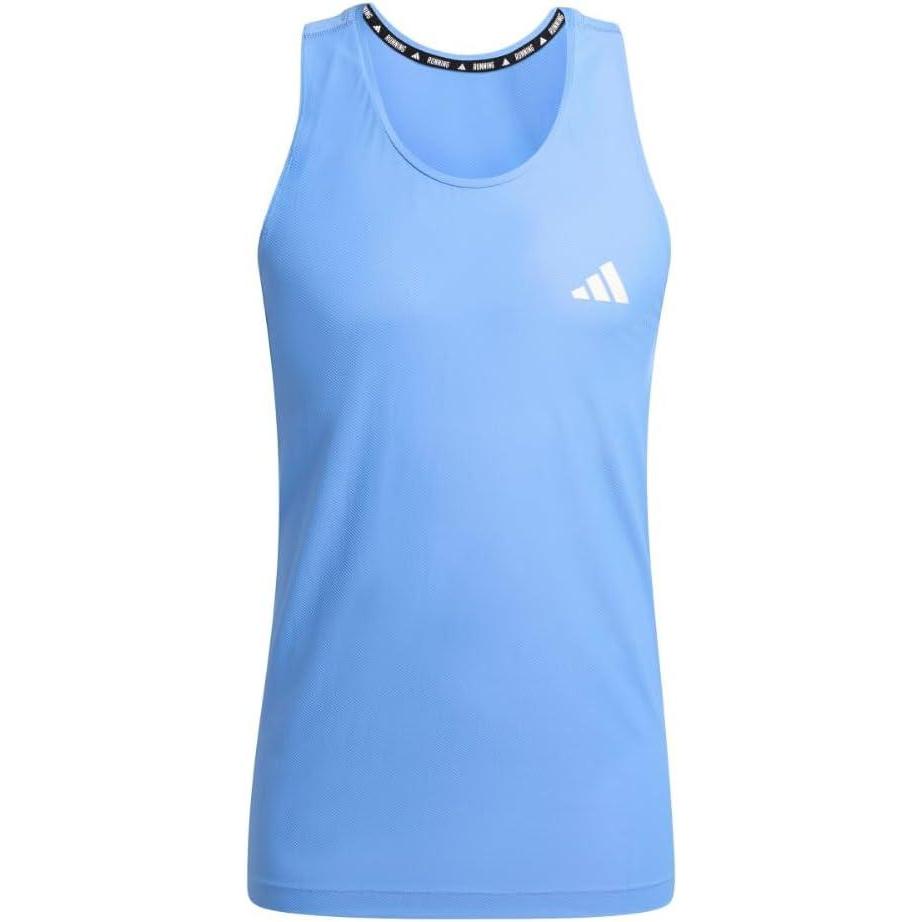 imageadidas Mens Own The Run Tank TopBlue Fusion