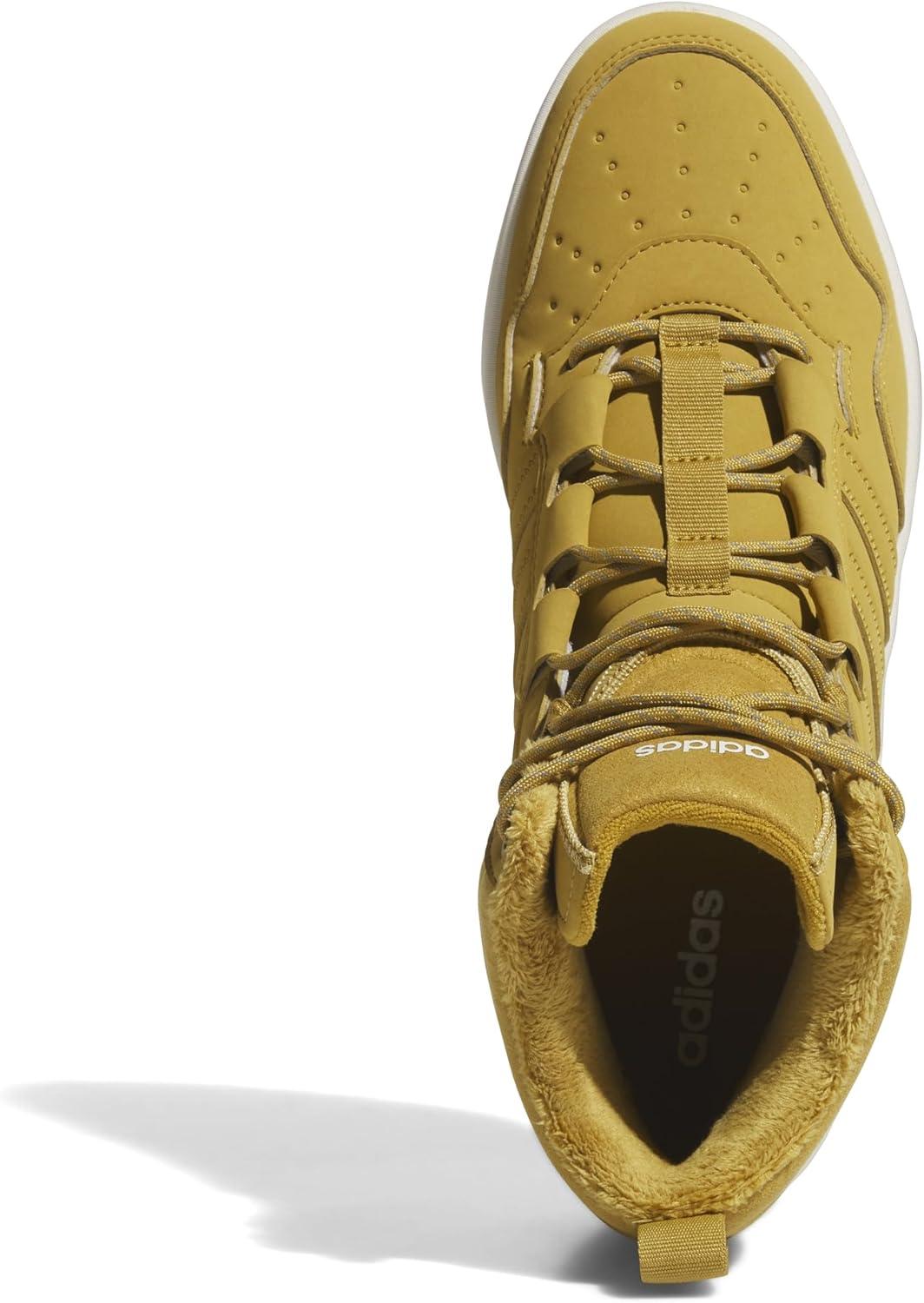 imageAdidas UnisexAdult Hoops 40 Mid TopPreloved BronzeOff WhiteOff White