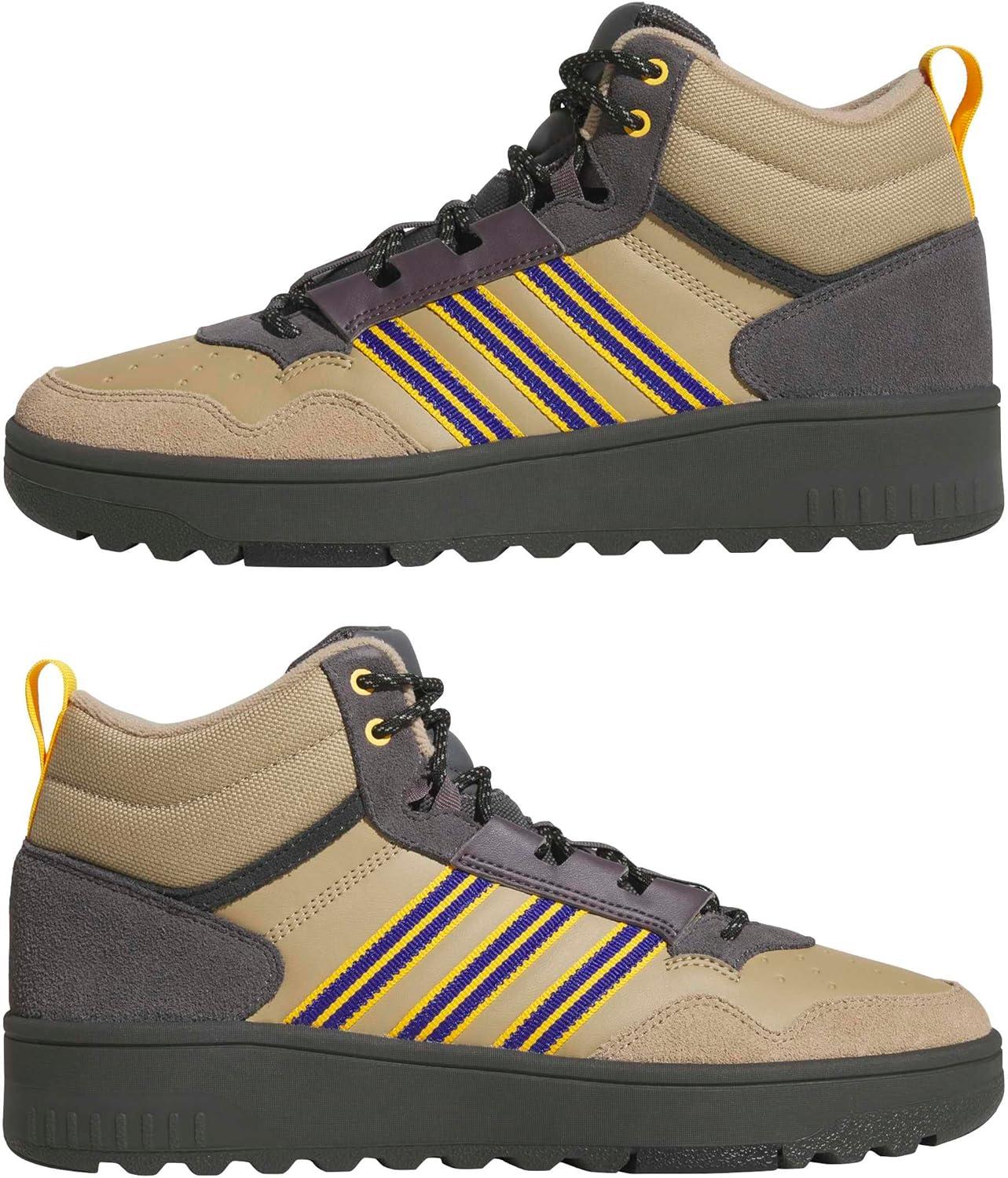 imageAdidas UnisexAdult Hoops 40 Mid TopSupplier ColourSemi Lucid BlueGrey Strata
