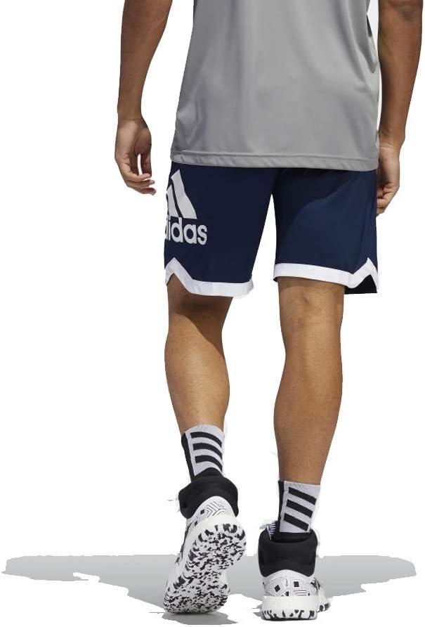 imageadidas Mens Badge of Sport Basketball ShortsConavy clear