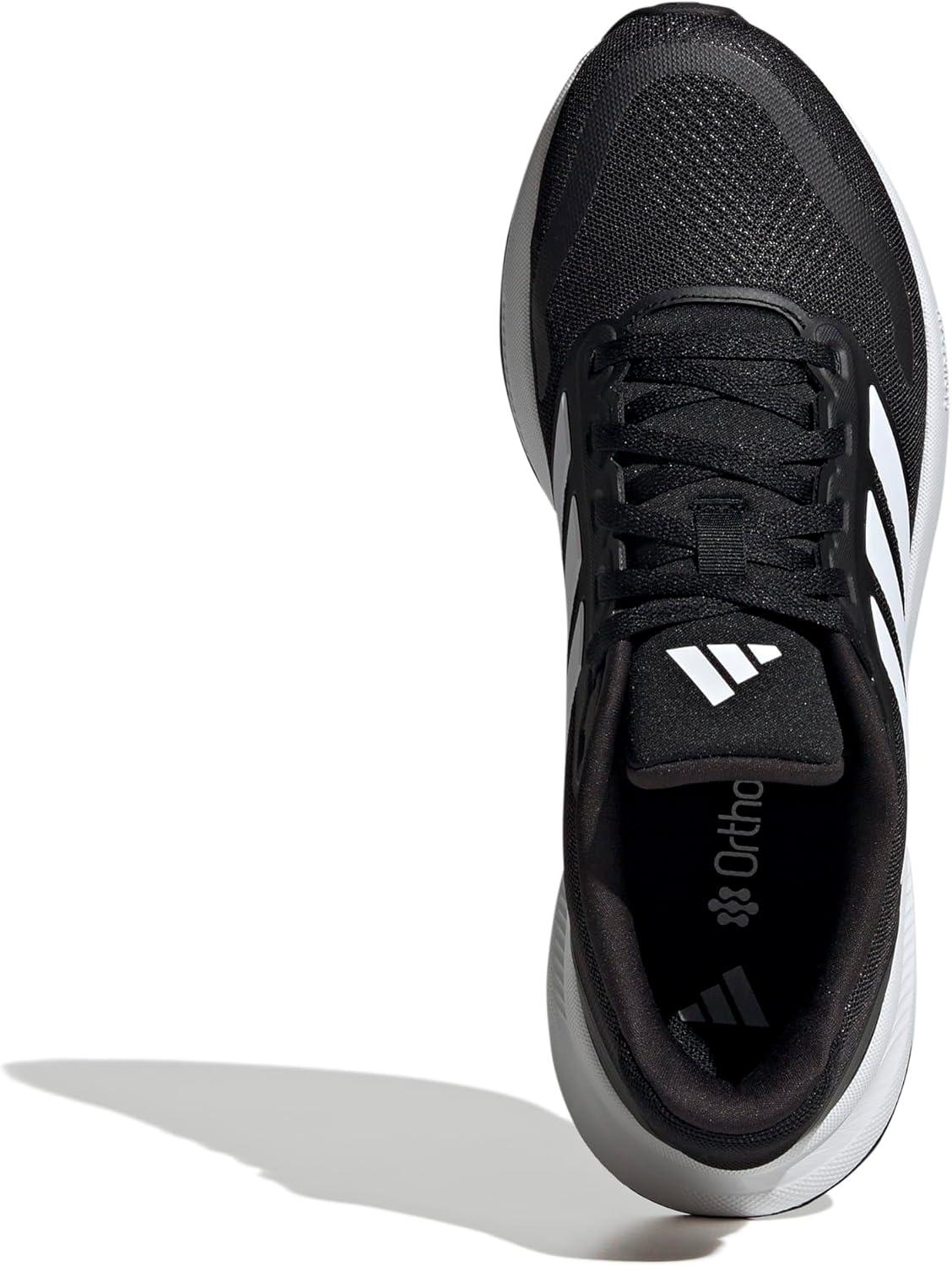 imageadidas Womens Run Falcon 5 Running ShoesBlackWhiteBlack