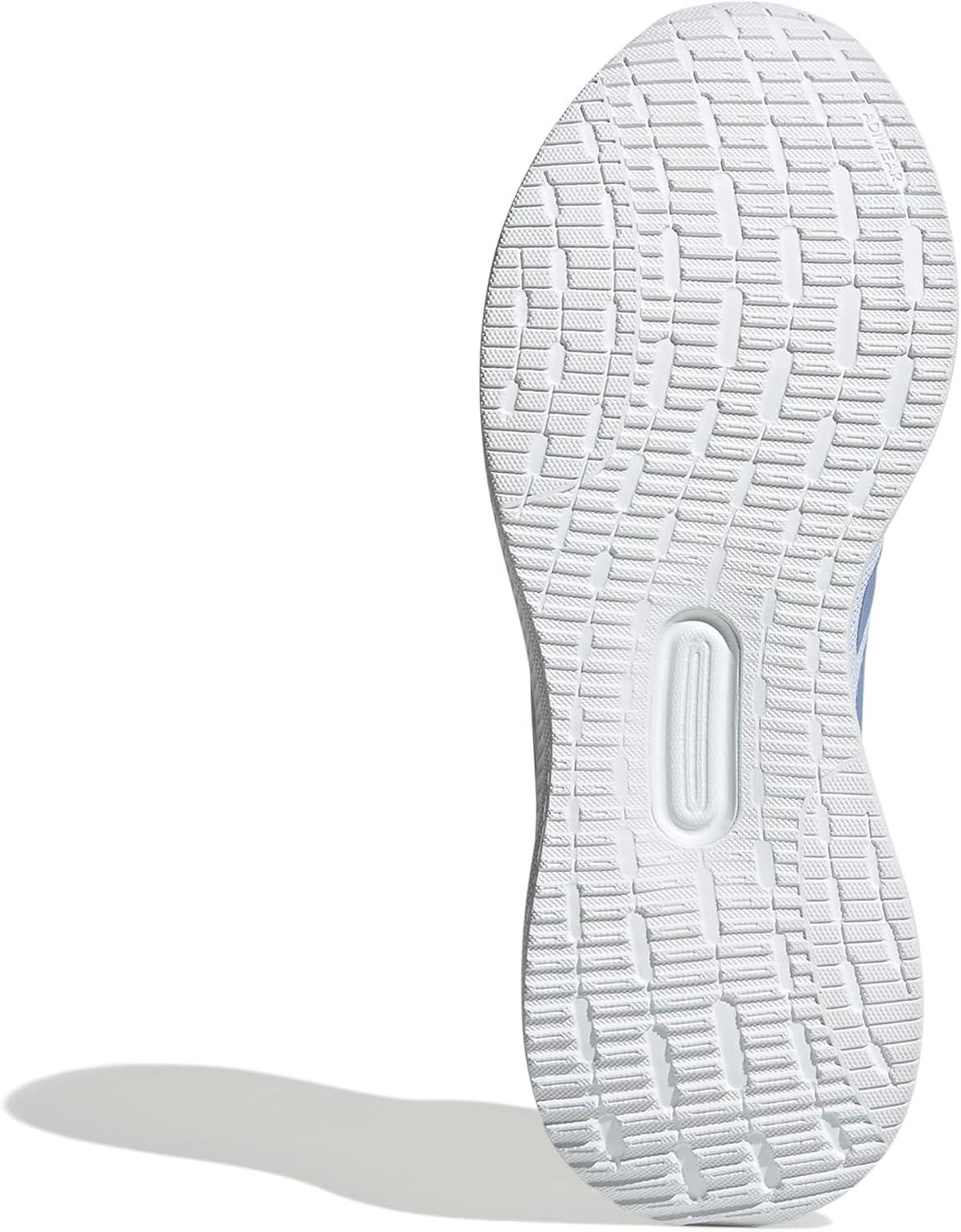 imageadidas Womens Run Falcon 5 Running ShoesWhiteBlue SparkBlack