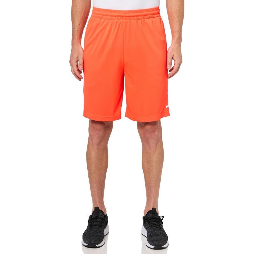 imageadidas Mens Badge of Sport Basketball ShortsSolar Red