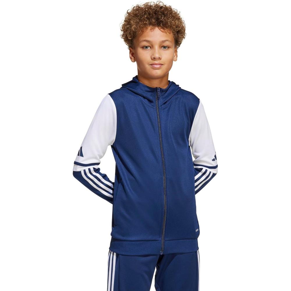 imageadidas Mens Designed for Training 3Stripes TShirtTeam Navy BlueWhite