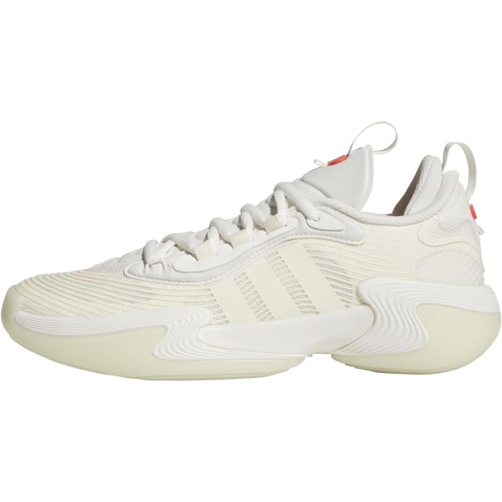 imageadidas Womens Exhibit Select 20 Pro Basketball ShoesCream WhiteCream WhiteLucid Red