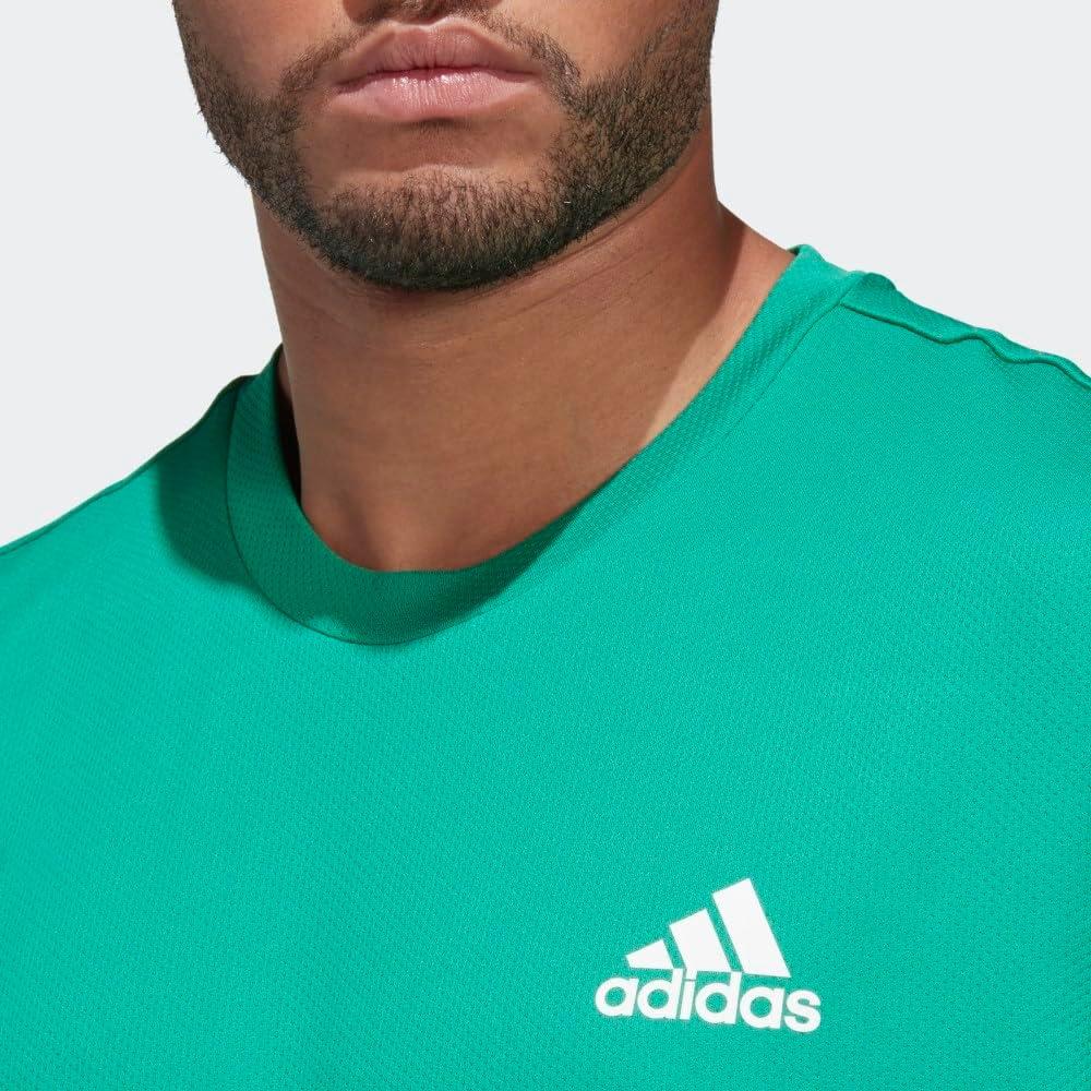 imageadidas AEROREADY Designed for Movement Tee MensCourt GreenWhite