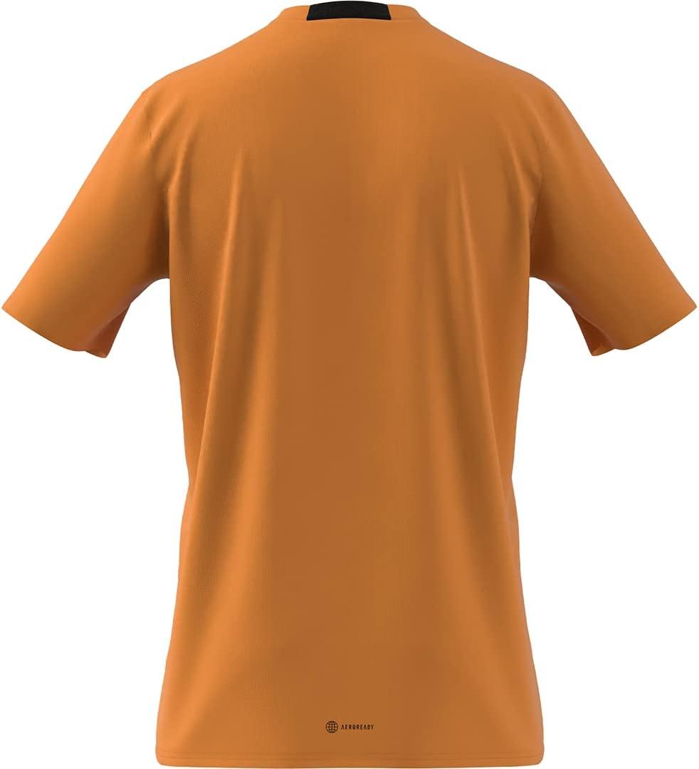imageadidas AEROREADY Designed for Movement Tee MensOrange Rush