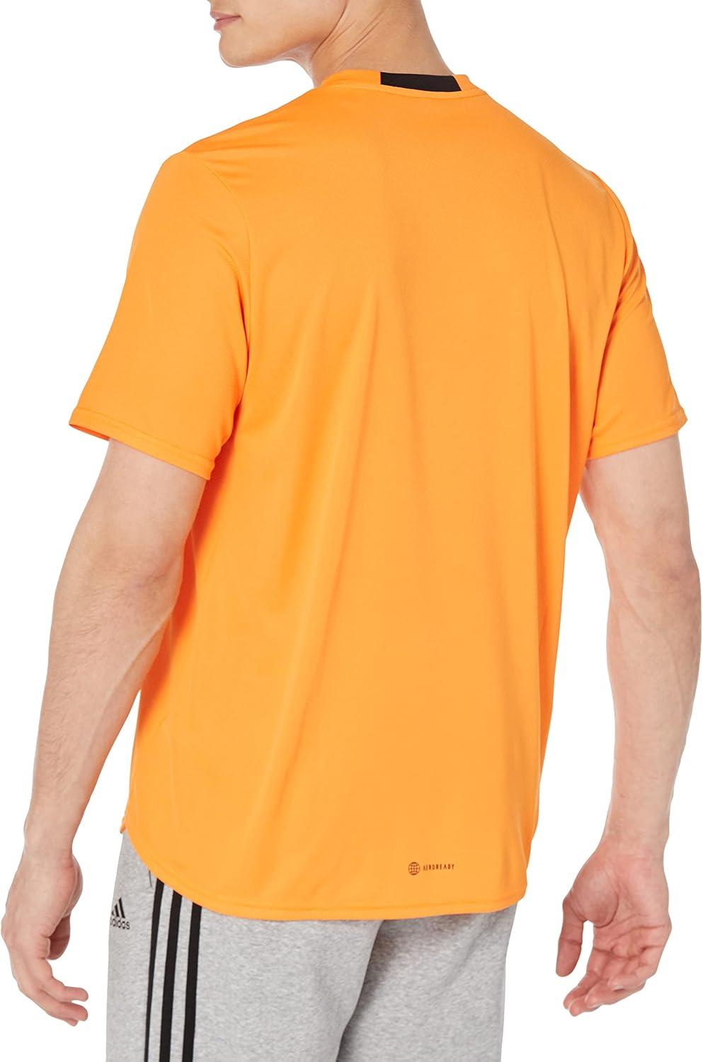 imageadidas AEROREADY Designed for Movement Tee MensOrange Rush