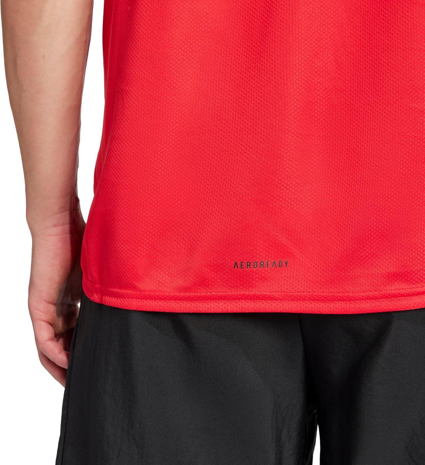 imageadidas AEROREADY Designed for Movement Tee MensPure RubyBlack