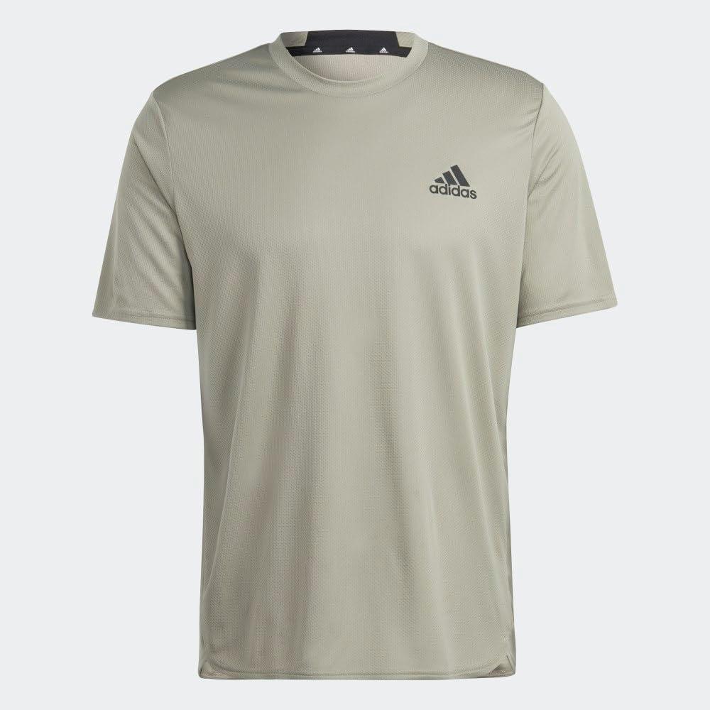 imageadidas AEROREADY Designed for Movement Tee MensSilver PebbleBlack