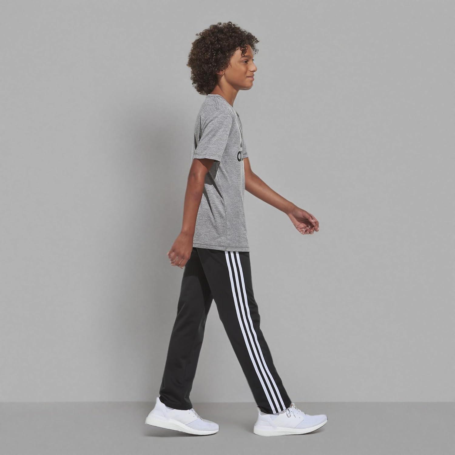 imageadidas Boys Iconic Tricot Jogger Track PantsIconic Adi Black