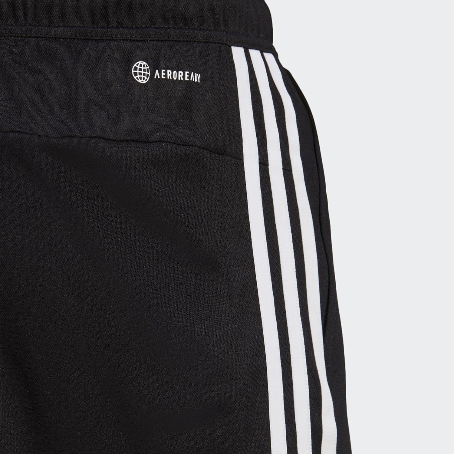 imageadidas Mens Train Essentials Piqu 3Stripes Training ShortsBlackWhite