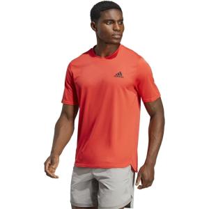 adidas AEROREADY Designed for Movement Tee Men’s(Bright Red/Black)