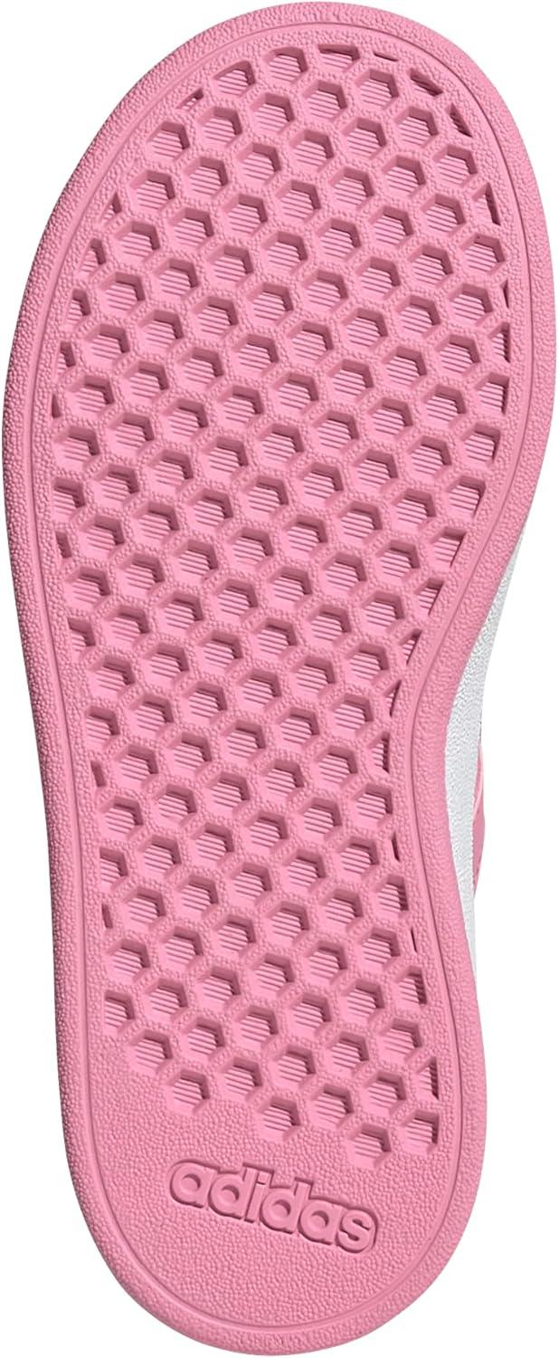 imageadidas Boys Grand Court 20 SneakersWhiteBliss PinkBlack