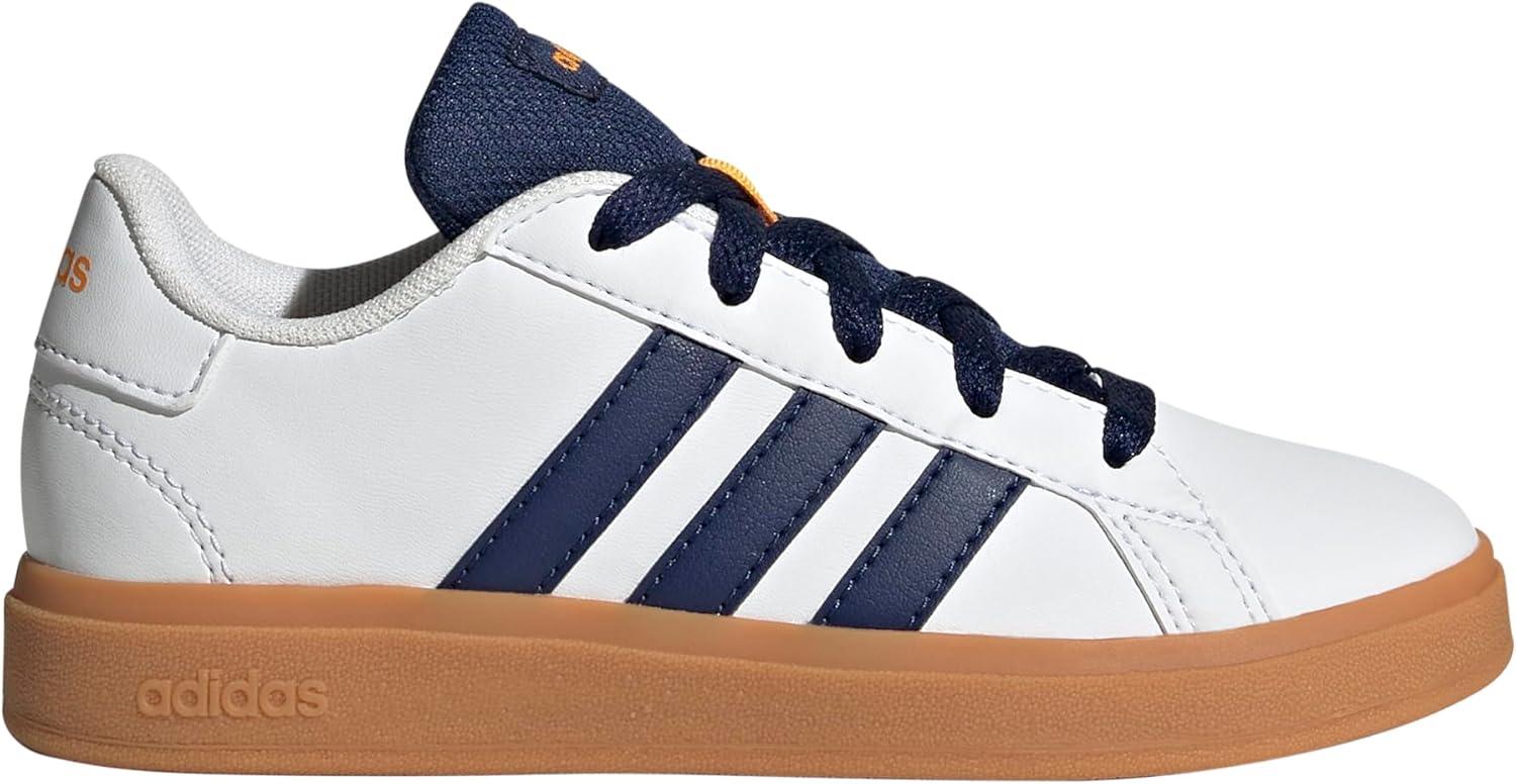 imageadidas Boys Grand Court 20 SneakersWhiteDark BlueGum