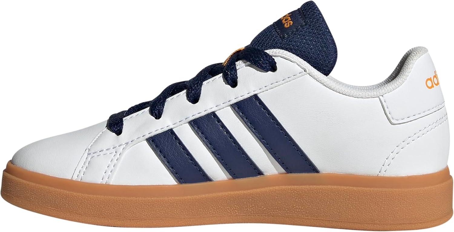 imageadidas Boys Grand Court 20 SneakersWhiteDark BlueGum