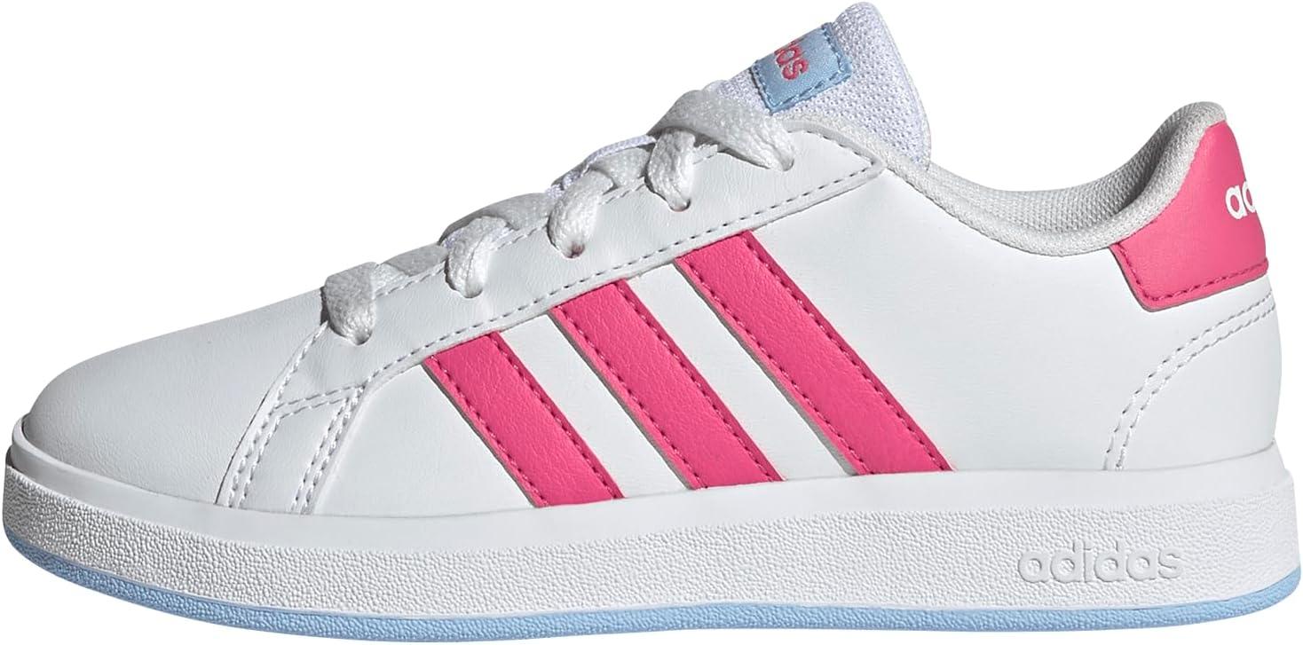 imageadidas Boys Grand Court 20 SneakersWhitePulse MagentaBlue