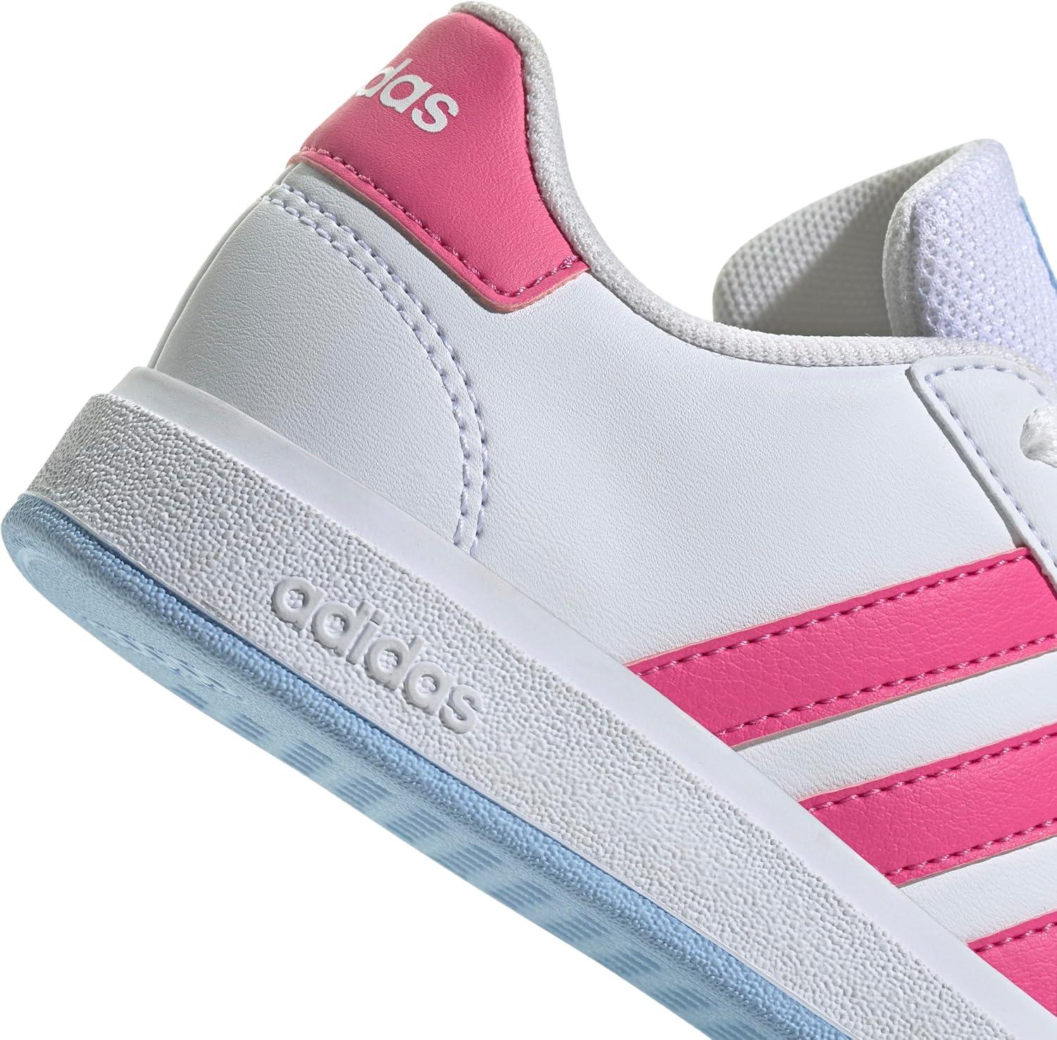 imageadidas Boys Grand Court 20 SneakersWhitePulse MagentaBlue
