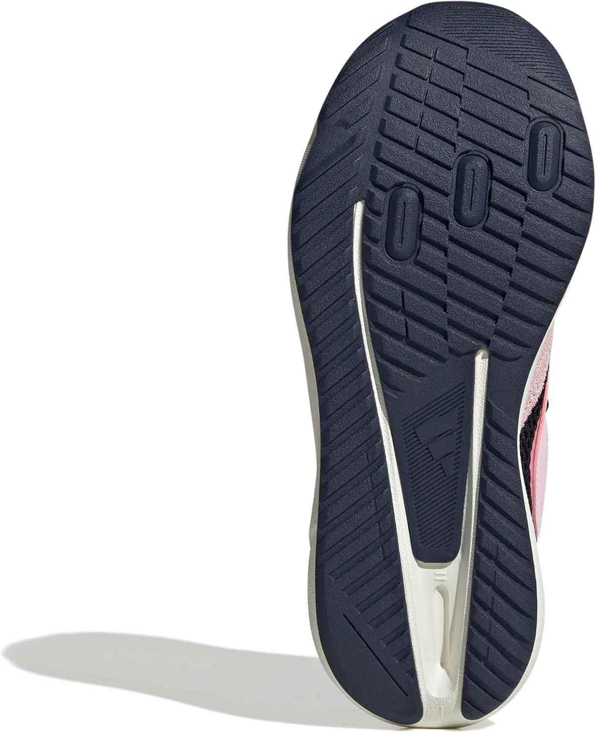 imageadidas Boys Lightblaze Lace Up SneakersCollegiate NavyOff WhiteBliss Pink