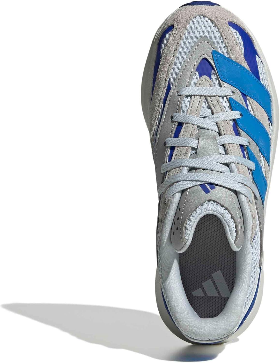 imageadidas Boys Lightblaze Lace Up SneakersHalo BlueLucid Ray BlueGrey