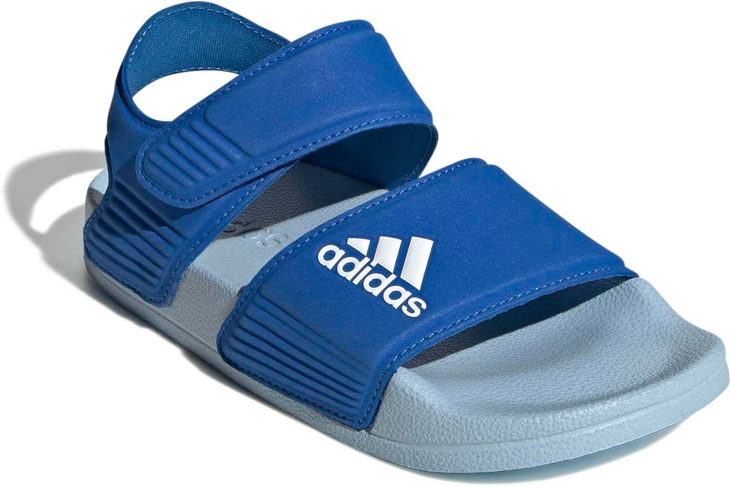imageadidas Kids Adilette Slide SandalsBright RoyalWhiteClear Sky