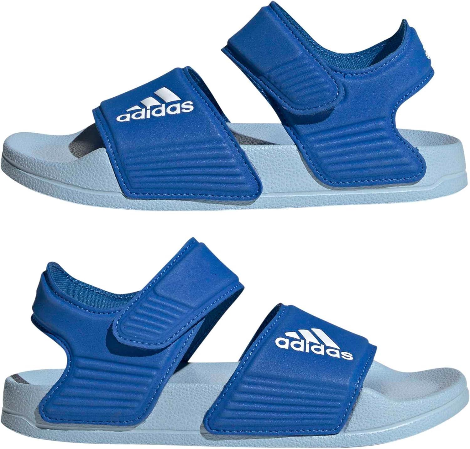 imageadidas Kids Adilette Slide SandalsBright RoyalWhiteClear Sky