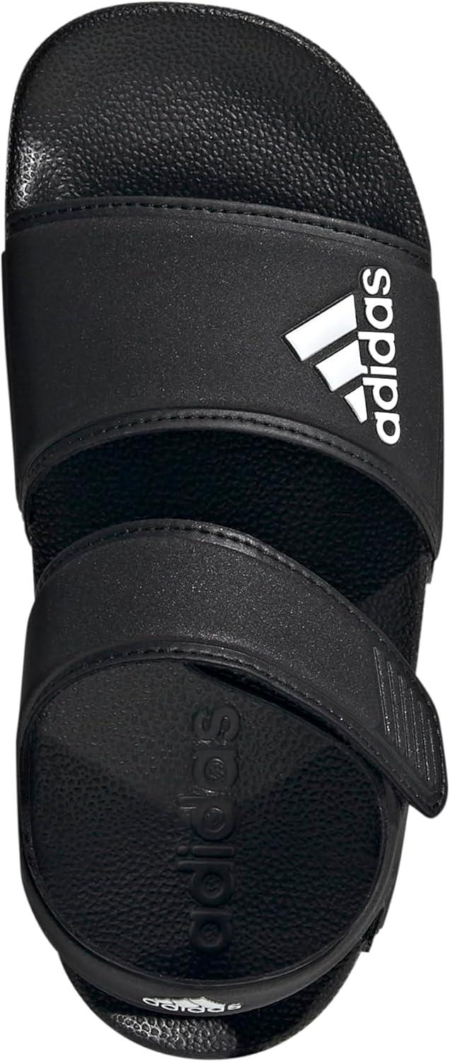 imageadidas Kids Adilette Slide SandalsCore BlackWhiteCore Black