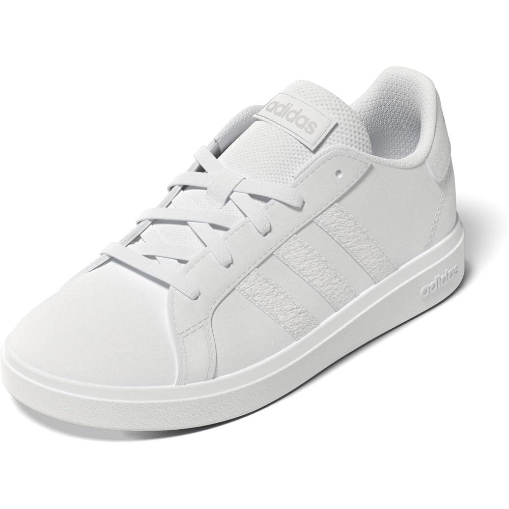 imageadidas Boys Grand Court 20 SneakersWhiteWhiteGrey