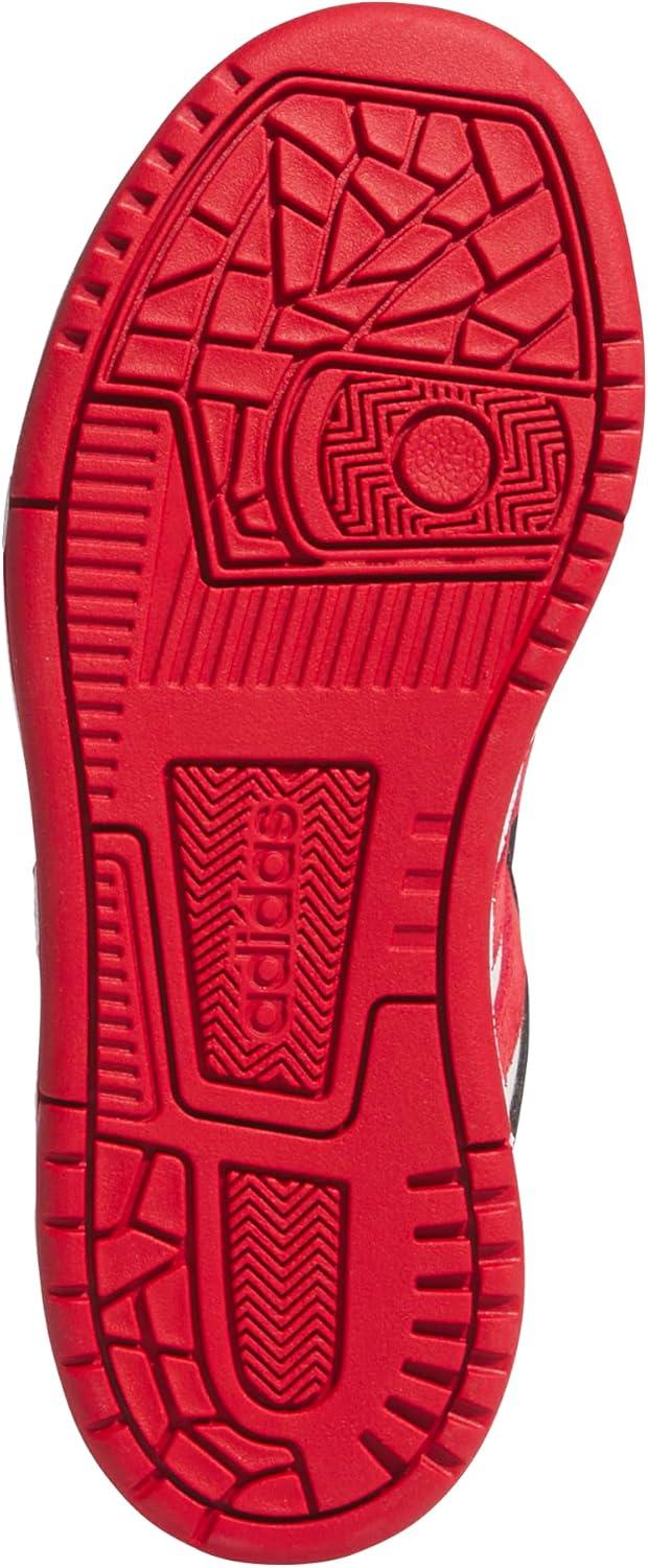 imageadidas Kids Break Start Hook ampamp Loop ShoeBlackTeam Power RedWhite