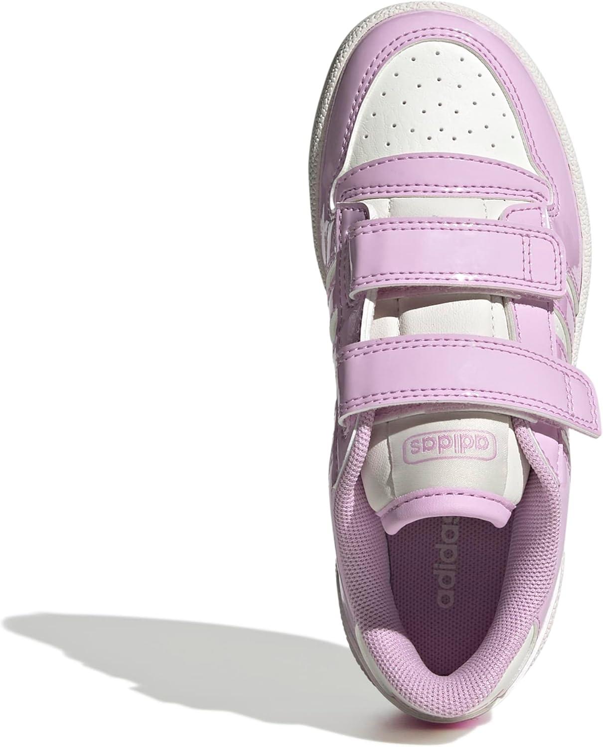 imageadidas Kids Break Start Hook ampamp Loop ShoeBliss LilacBliss LilacWhite
