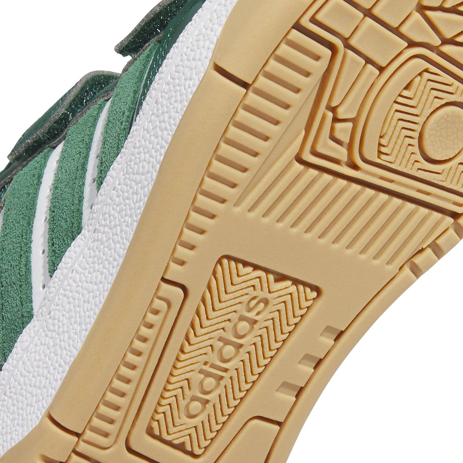 imageadidas Kids Break Start Hook ampamp Loop ShoeCollegiate GreenCollegiate GreenWhite