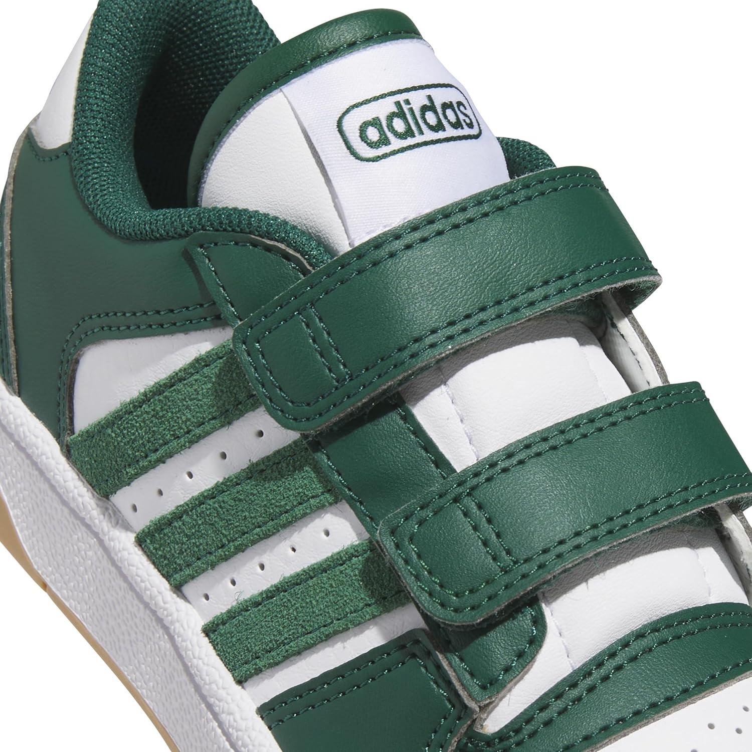 imageadidas Kids Break Start Hook ampamp Loop ShoeCollegiate GreenCollegiate GreenWhite