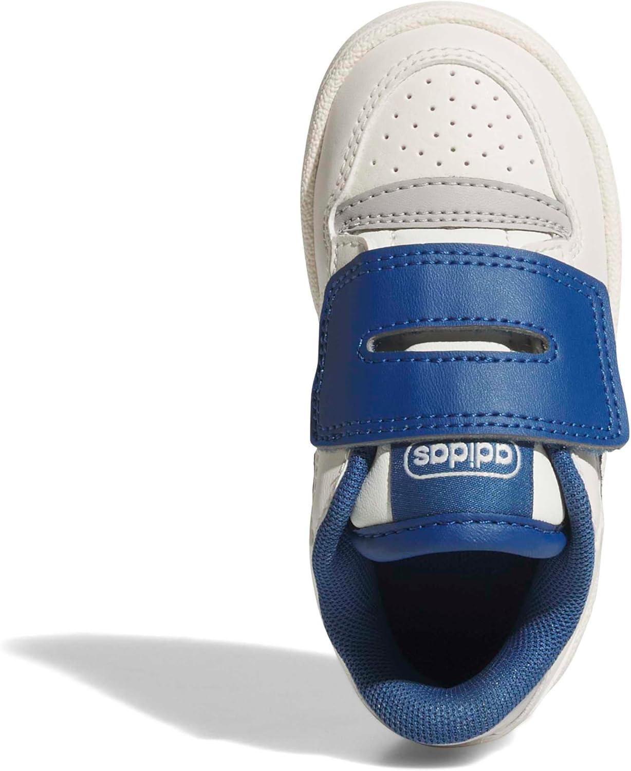 imageadidas Kids Break Start Hook ampamp Loop ShoeOff WhiteDark Blue