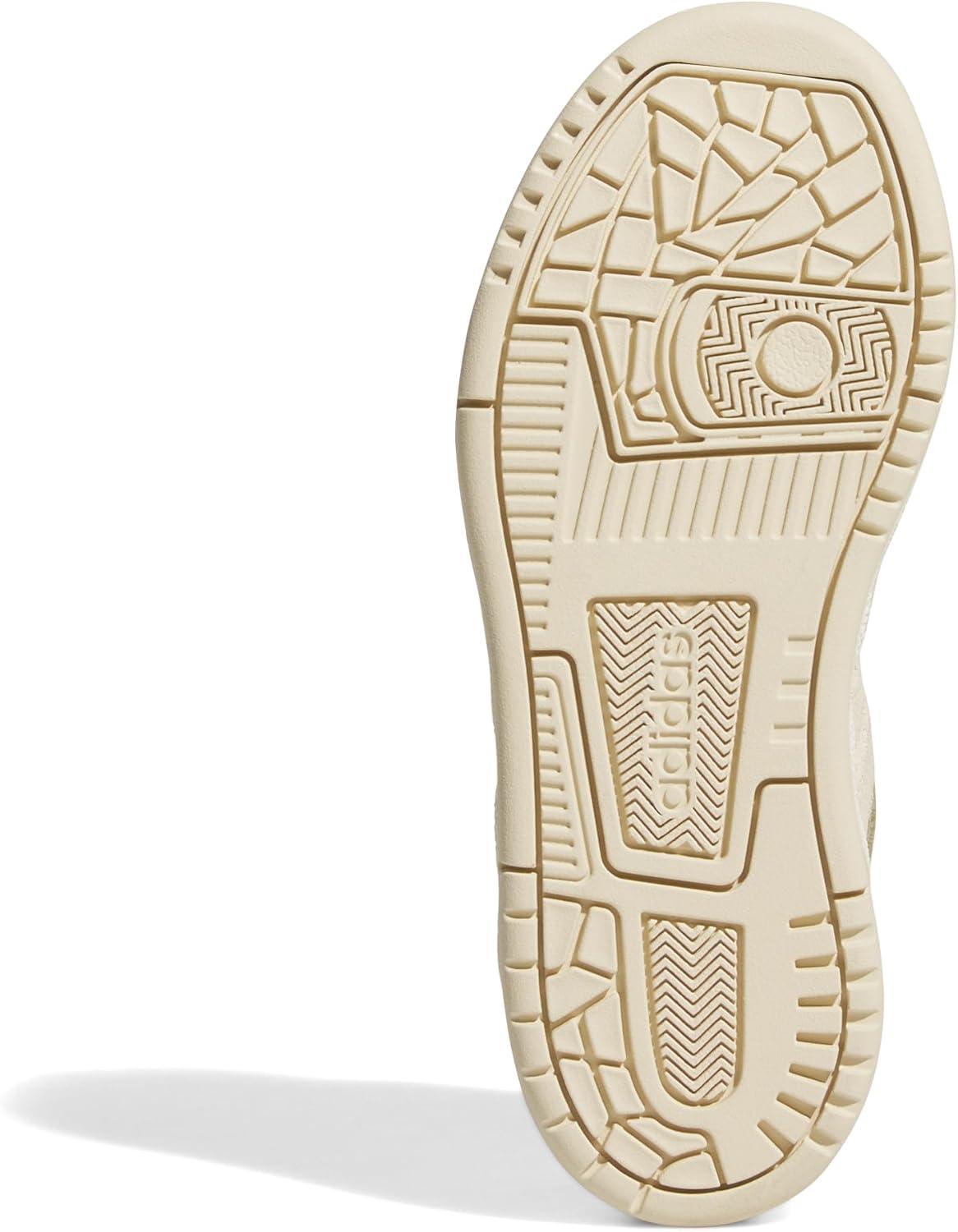 imageadidas Kids Break Start Hook ampamp Loop ShoeSand StrataCream WhiteOff White