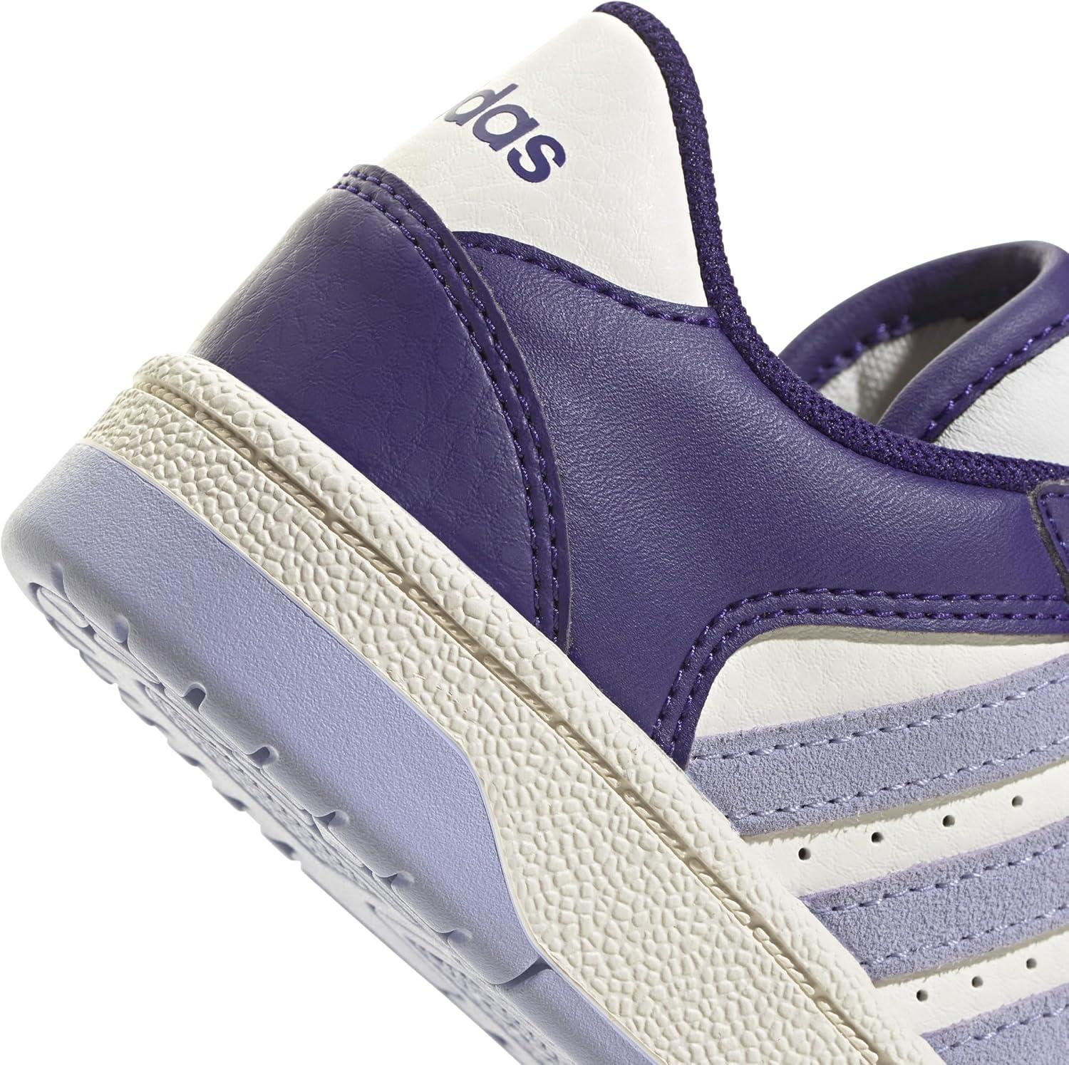 imageadidas Kids Break Start Hook ampamp Loop ShoeTeam Collegiate PurpleViolet ToneWhite