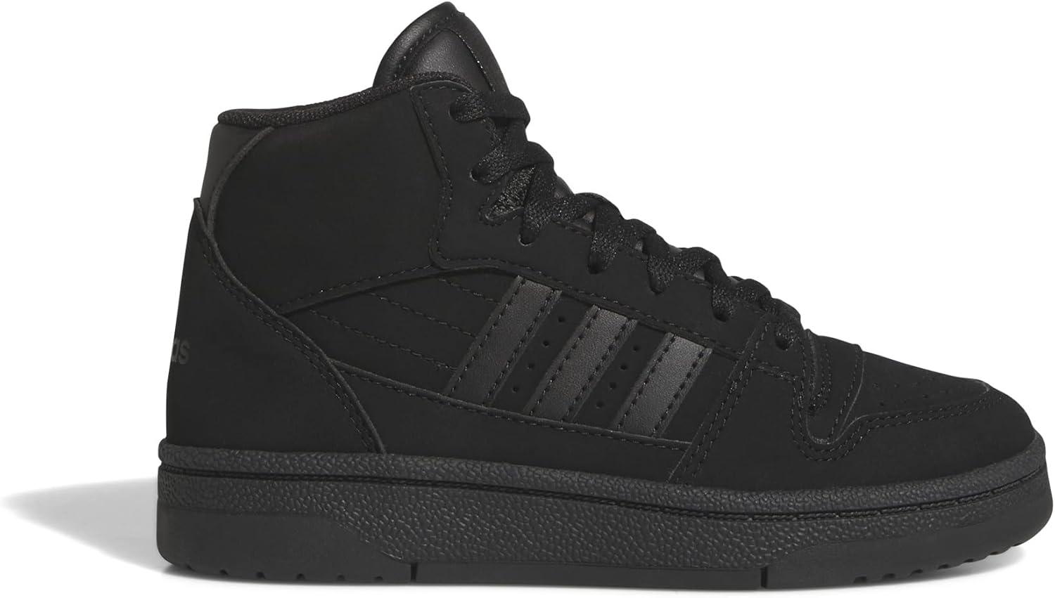 imageadidas UnisexChild Break Start Mid TopBlackBlackBlack