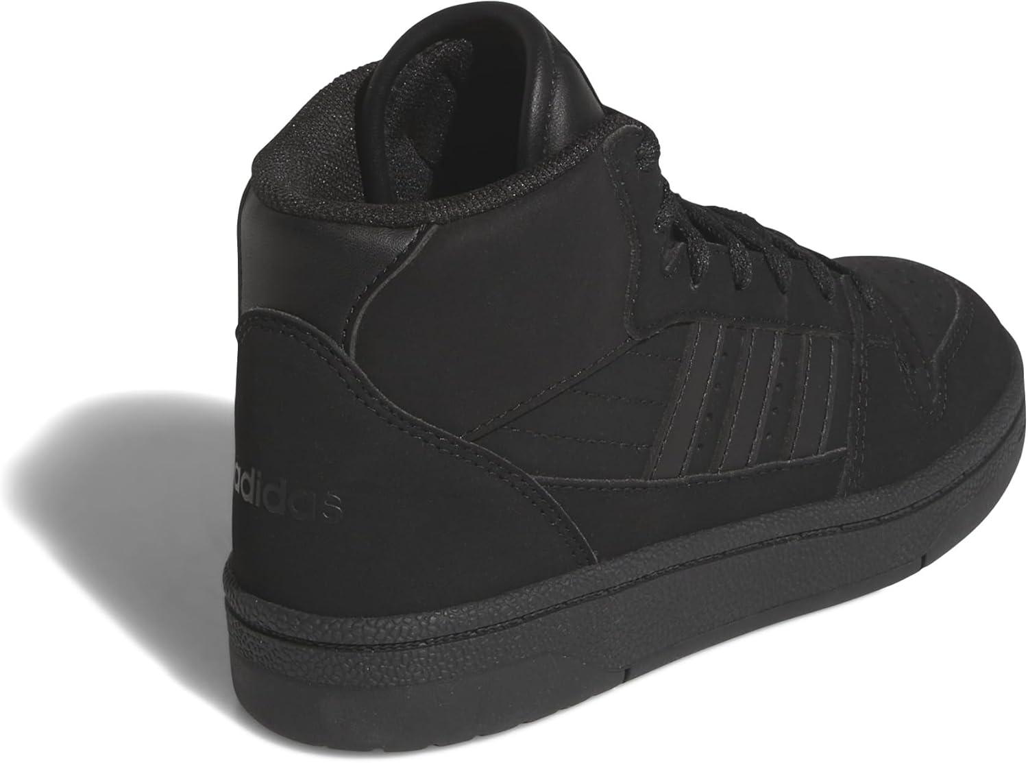 imageadidas UnisexChild Break Start Mid TopBlackBlackBlack